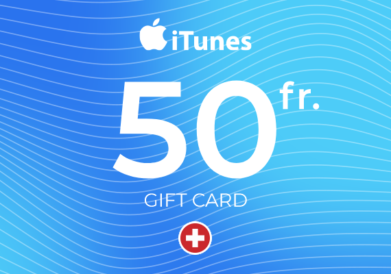 Apple iTunes Gift Card 50 CHF Key - SWITZERLAND
